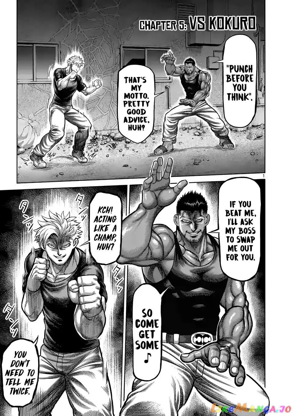 Kengan Omega Chapter 5 image 01